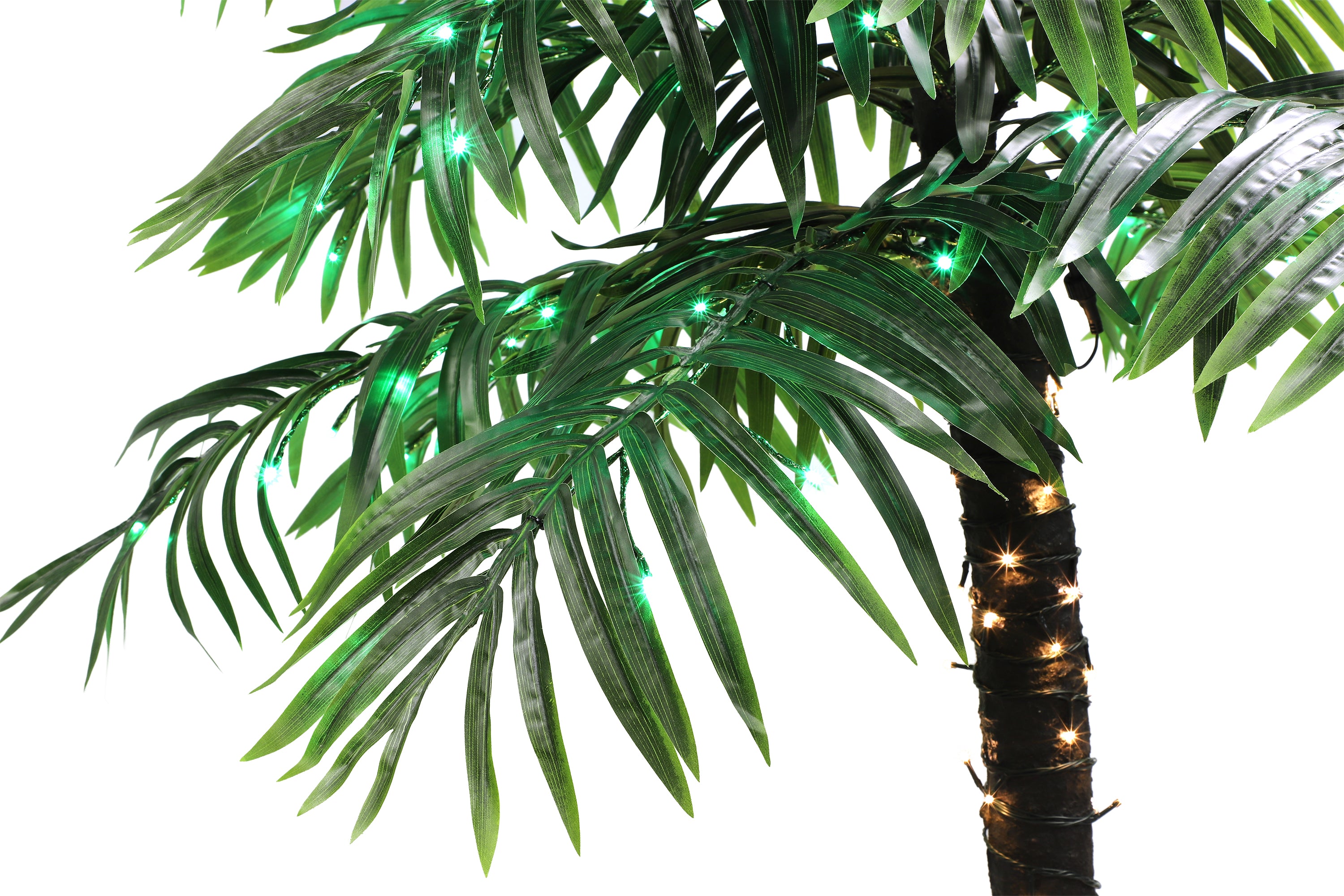 8ft Pre-Lit Palm Tree